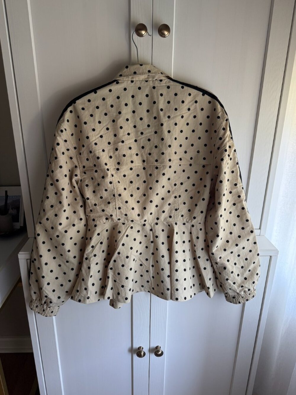 adidas Originals x ASOS polka dot track jacket in stone - size small - Picture 7 of 9